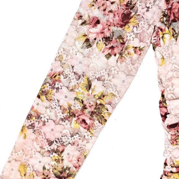 Forever 21 Pink Floral Dress - Size Small - Picture 3 of 7